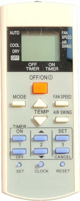 Cezo Air Conditioner Remote Split/Window AC Remote Control (Please Match The Image with Your Old Remote) Panasonic Remote Controller(White)