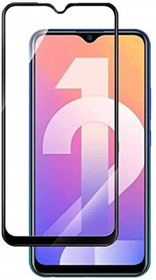 Bodoma Edge To Edge Tempered Glass for Vivo Y1s 2021, Vivo Y1s(Pack of 1)