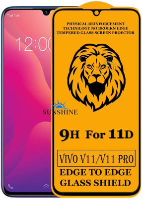 SUNSHINE Edge To Edge Tempered Glass for Vivo V11 Pro(Pack of 1)