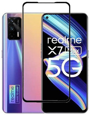 TESPARK Edge To Edge Tempered Glass for Realme x7 Max(Pack of 1)