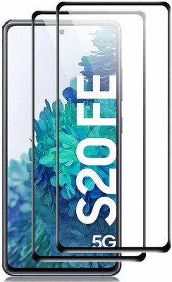 TINGTONG Edge To Edge Tempered Glass for Samsung Galaxy S20 FE 5G(Pack of 2)
