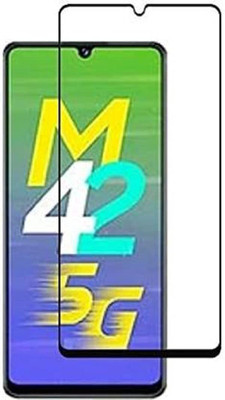 ROYALBASE Edge To Edge Tempered Glass for Samsung Galaxy M42 5G(Pack of 1)