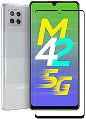 ROYALBASE Edge To Edge Tempered Glass for Samsung Galaxy M42 5G(Pack of 1)