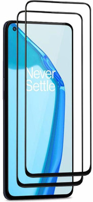 Slugabed Edge To Edge Tempered Glass for OnePlus 9R 5G(Pack of 2)