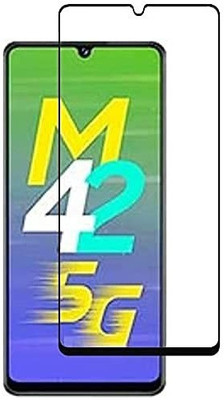 Caseline Edge To Edge Tempered Glass for Samsung Galaxy M42 5G(Pack of 1)