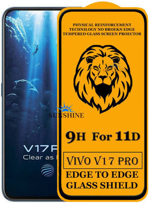 SUNSHINE Edge To Edge Tempered Glass for Vivo V17 Pro(Pack of 1)