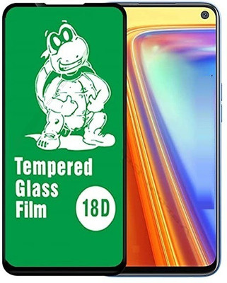 Casesily Edge To Edge Tempered Glass for Vivo V17 Rubber Coated Edges 18D Glass with 9H Hardness(Pack of 1)