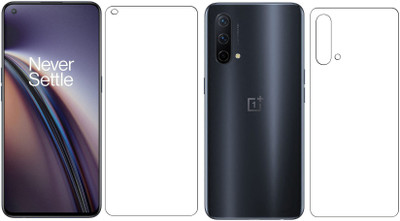 FashionCraft Front and Back Screen Guard for OnePlus Nord CE 5G(Pack of 2)