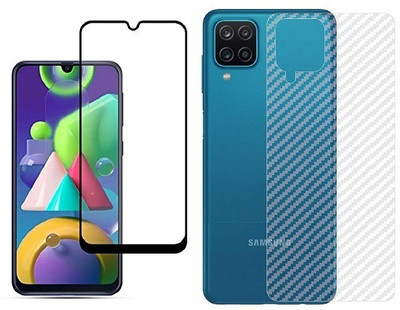 Bodoma Front and Back Screen Guard for Samsung Galaxy F22, Samsung Galaxy M32, Samsung Galaxy A22(Pack of 2)