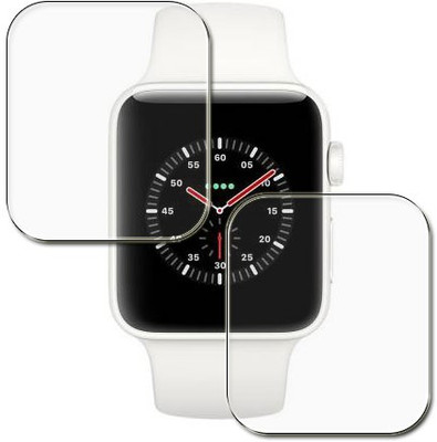tombik Impossible Screen Guard for APPLE Watch Edition Series 3 Cellular 38 mm(Pack of 2)
