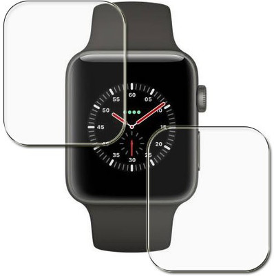 tombik Impossible Screen Guard for APPLE Watch Edition Series 3 Cellular 42 mm(Pack of 2)