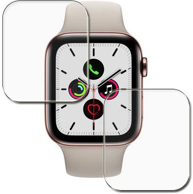 tombik Impossible Screen Guard for APPLE Watch Series 5 GPS 44 mm(Pack of 2)