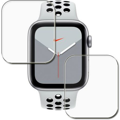tombik Impossible Screen Guard for APPLE Watch Nike Series 5 Cellular 44 mm(Pack of 2)