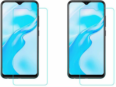 TINGTONG Tempered Glass Guard for Vivo Y1s(Pack of 2)