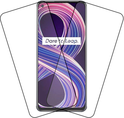 TINGTONG Tempered Glass Guard for Realme 8 5G(Pack of 2)