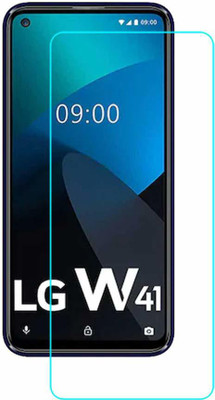 TINGTONG Tempered Glass Guard for LG W41(Pack of 1)