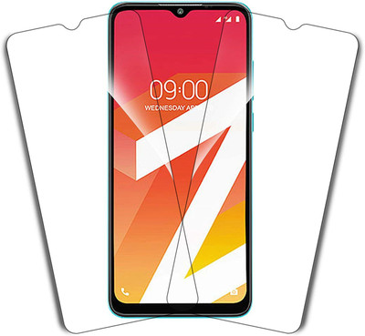 TINGTONG Tempered Glass Guard for Lava Z2(Pack of 2)