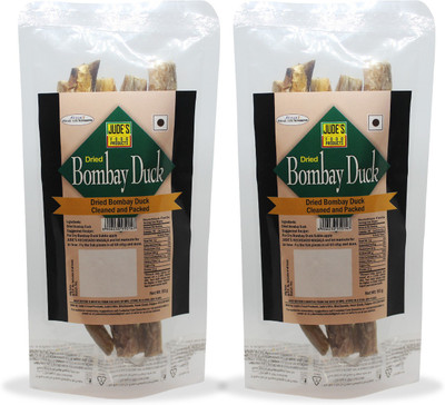Judes Food Products Dried Bombay Duck, Cleaned & Packed - Pack of 2 X 50gms Supreme(100 g, Pack of 2)