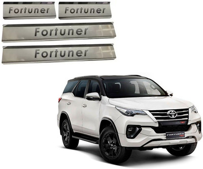 Auto Smart Look ASL1223	 Car Door Stainless Steel Sill Plate/Foot Step Plate For Toyota Fortuner Door Sill Plate