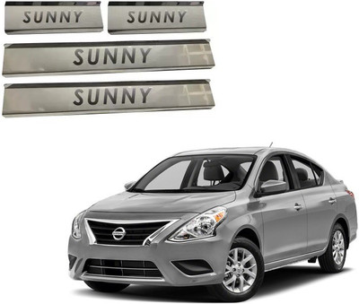Auto Smart Look ASL1263	Car Door Stainless Steel Sill Plate/Foot Step Plate For Nissan Sunny Door Sill Plate