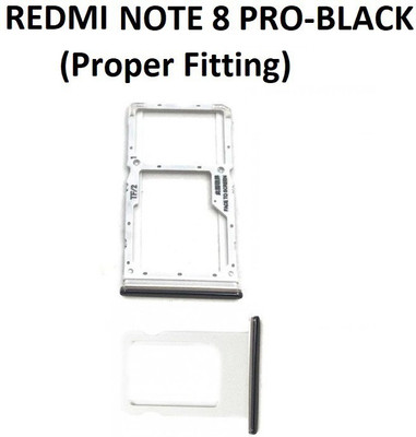 Furious3D Sim Card Tray(Compatible With Redmi Note 8 Pro (Shadow Black)