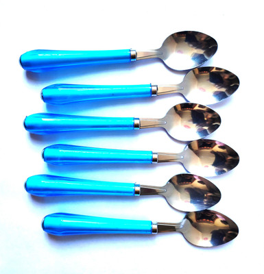 Prodealnet Dining Table Spoon 6-Pieces Set for Kitchen and Dining Table Steel with Shiny Multi colour Plastic Handle Spoon Set for Home and Kitchen (Set of 6) Pack of 1 (Multi colour ) Steel Table Spoon Set (Pack of 6) Steel Table Spoon Set(Pack of 6) Prodealnet Dining Table Spoon 6-Pieces Set for Kitchen and Dining Table Steel with Shiny Multi colour Plastic Handle Spoon Set for Home and Kitchen (Set of 6) Pack of 1 (Multi colour ) Steel Table Spoon Set (Pack of 6) Steel Table Spoon Set(Pack of 6)