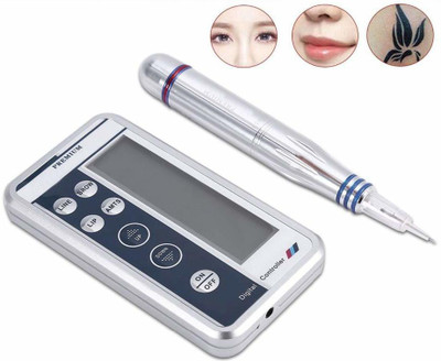 R A Products Panel Control Permanent Makeup Machine Kit For Eyebrow Tattoo Lip Eyeliner Microblading Mts Pen Set Eye Makeup Silver Permanent Tattoo Kit