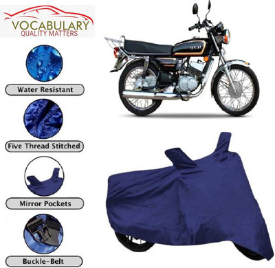 MEGA MARTZZ Waterproof Two Wheeler Cover for Yamaha(RX135, Blue)