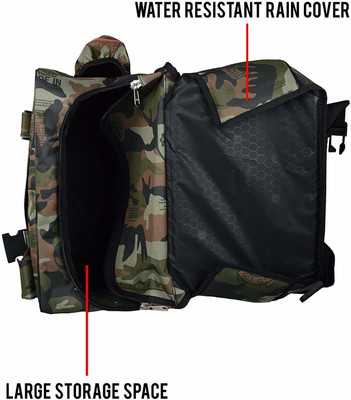 Golden Fox Double-side Multicolor Polyester, Leatherette Motorbike Saddlebag