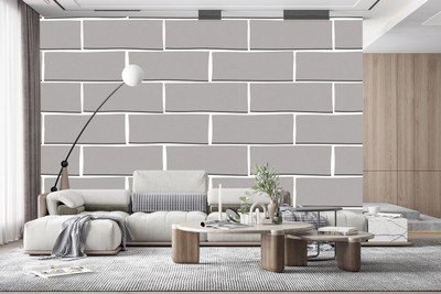 ASA PRINT SOLUTION Vinyl Abstract Grey Wallpaper(L x W: 325 cm x 40 cm)