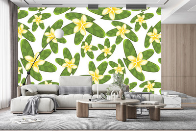 ASA PRINT SOLUTION Vinyl Floral & Botanical Multicolor Wallpaper(L x W: 325 cm x 40 cm)