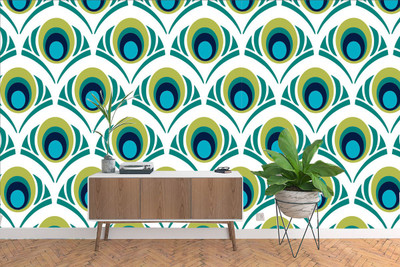 ASA PRINT SOLUTION Vinyl Decorative Multicolor Wallpaper(L x W: 325 cm x 40 cm)