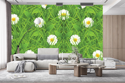 ASA PRINT SOLUTION Vinyl Floral & Botanical Multicolor Wallpaper(L x W: 325 cm x 40 cm)