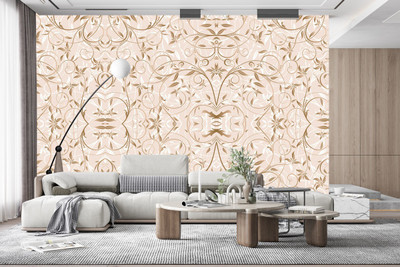 ASA PRINT SOLUTION Vinyl Abstract Beige Wallpaper(L x W: 325 cm x 40 cm)