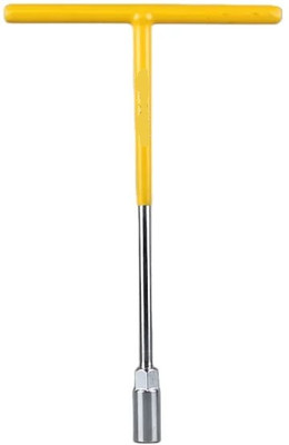 DIGICOP 12mmSpark Plug Removal Tool T-Bar T-Handle Flexible Spanner Socket Wrench Single Sided T Type Wrench(Pack of 1)