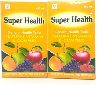 Super health NATURAL VITAMIN B-CPMPLEX TONIC (PACK-2)(Pack of 2, 900 ml)