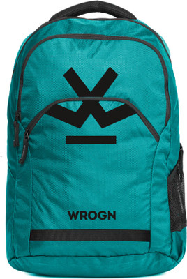 WROGN Pearson 2.0 Unisex backpack with Rain Cover 35 L Laptop Backpack(Blue, Black)