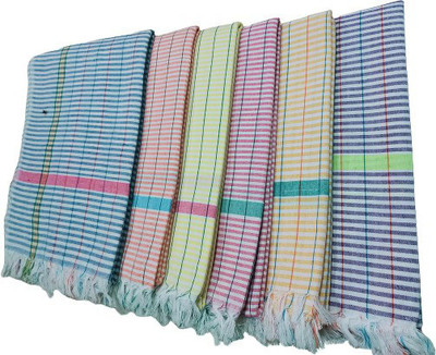 GOPAL HANDLOOMS Cotton 500 GSM Bath Towel Set(Pack of 5)