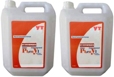 YT ENTERPRISES PHENYL, FLOOR CLEANER 10LTR VALUE SAVER PACK SWEET (2 x 5000 ml) REGULAR(2 x 5 L)