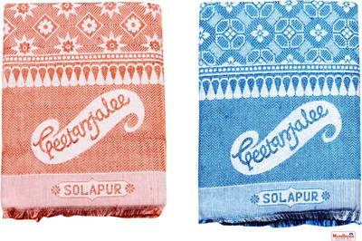 Solance Geometric Single Top Sheet for  AC Room(Poly Cotton, Multicolor)