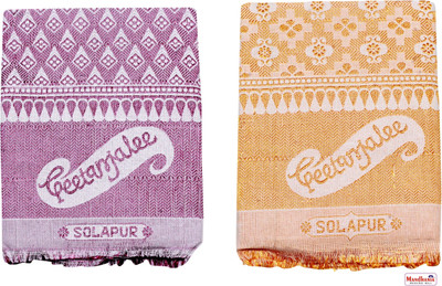 Solance Geometric Single Top Sheet for  AC Room(Poly Cotton, Multicolor)