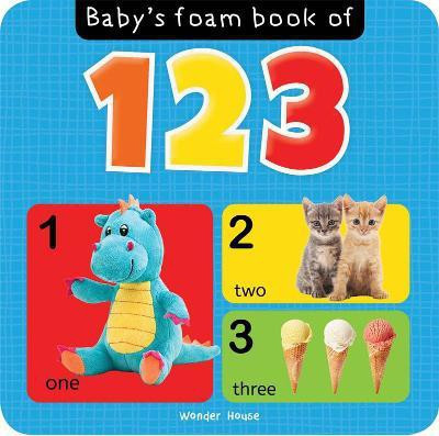 Baby's Foam Book of 123  - By Miss & Chief First Edition(English, Hardcover, unknown)