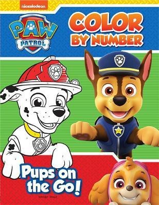 Pups on the Go: Paw Patrol, Color By Number Activity Book  - By & Chief(English, Paperback, Wonder House Books)