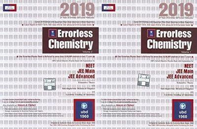 Errorless Chemistry for Neet, Jee Main, Jee Advanced (Set of 2 Volume) 2019(English, Paperback, unknown)