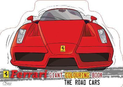 Ferrari Giant Colouring Book for Kids  - By Miss & Chief(English, Paperback, unknown)