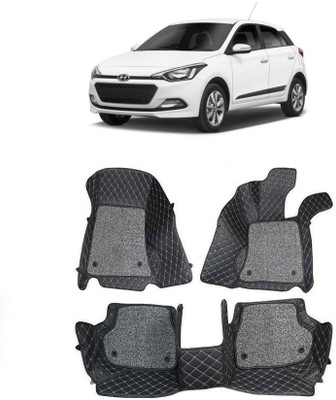 ARNEJA Leatherite 7D Mat For  Hyundai Elite i20(Black)