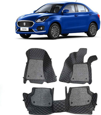 arneja trading company Leatherite 7D Mat For  Maruti Swift Dzire(Black)
