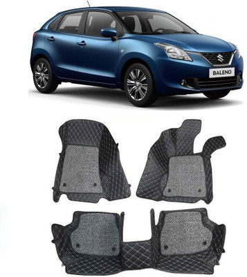 arneja trading company Leatherite 7D Mat For  Maruti Baleno(Black)