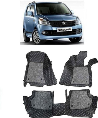 arneja trading company Leatherite 7D Mat For  Maruti Wagon R 1.0(Black)