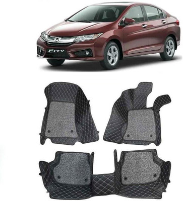 arneja trading company Leatherite 7D Mat For  Honda City(Black)
